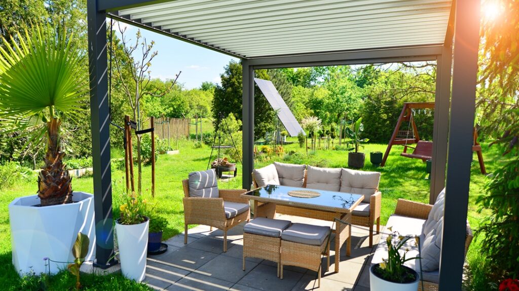 pergola tarasowa